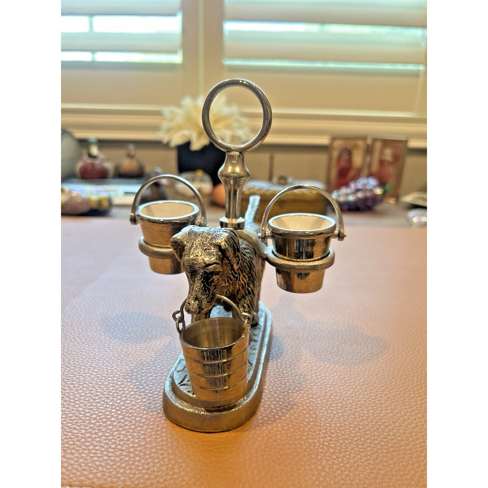Ballard Designs Bunny Williams Dog Salt & Pepper Cellar
